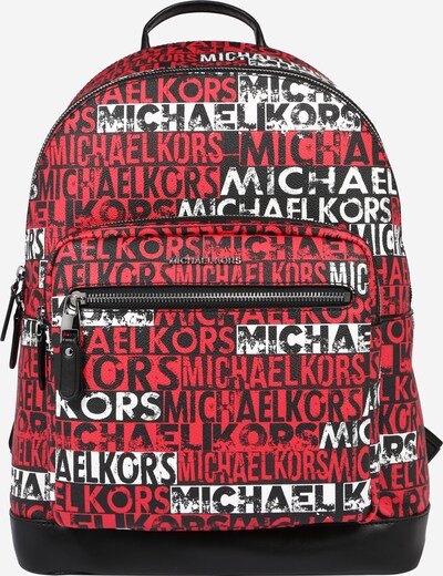 vörösáfonya / fekete / fehér Michael Kors Hátizsák 'COMMUTER', Termék nézet