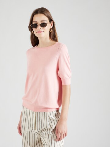 Pull-over COMMA en rose : devant