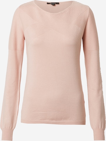 COMMA Regular Пуловер в розово: отпред
