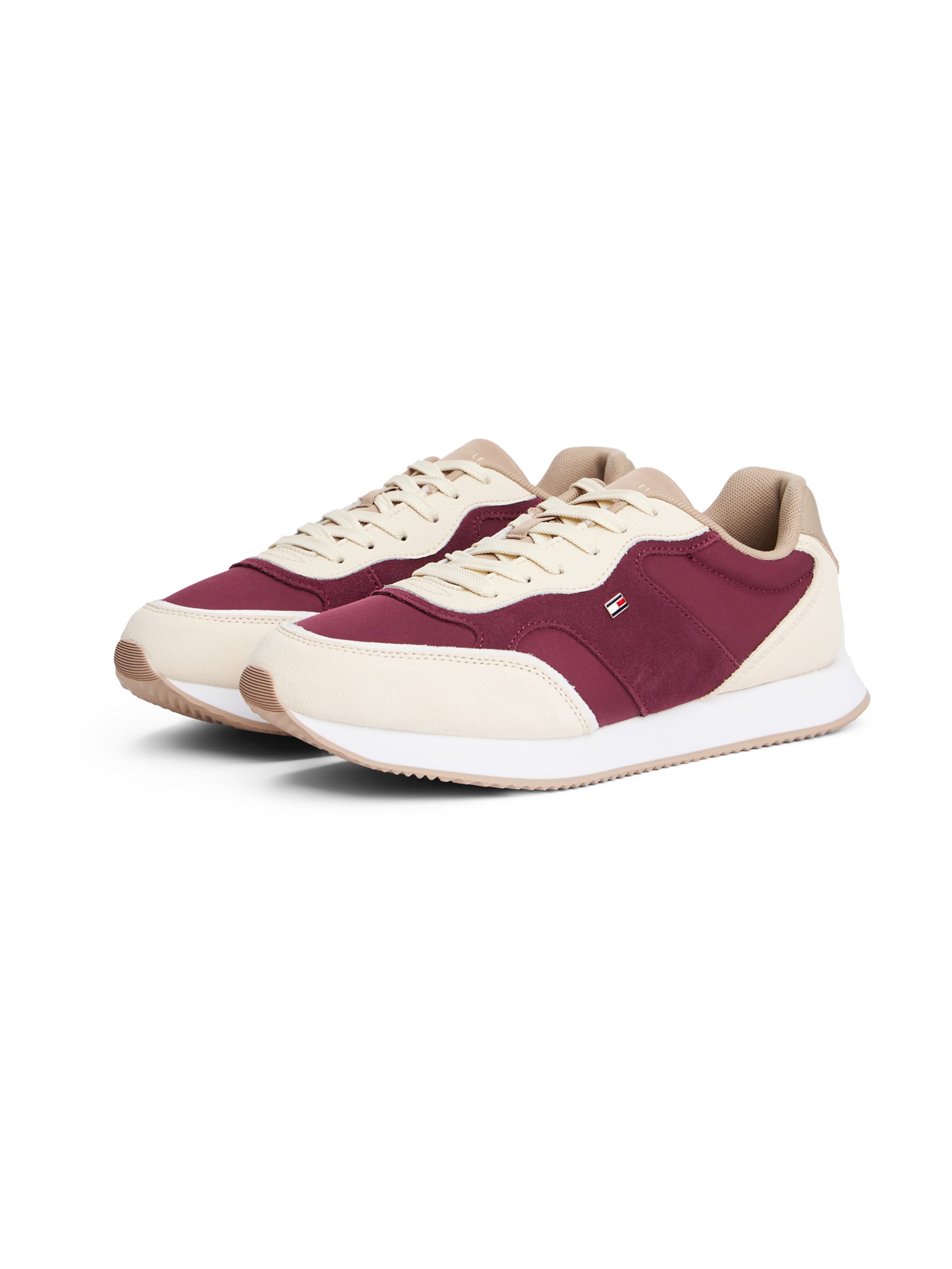 TOMMY HILFIGER Rövid szárú sportcipők - bézs: elől