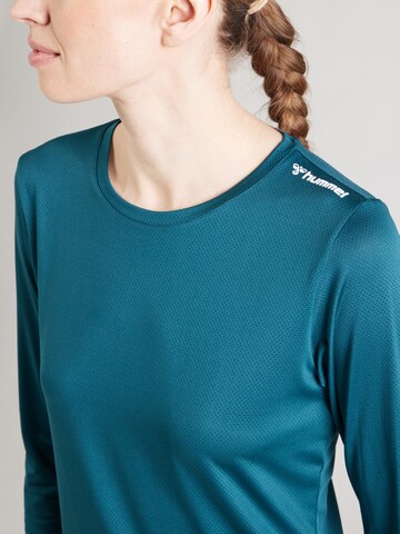 Hummel Functioneel shirt 'MT AURA' in Groen