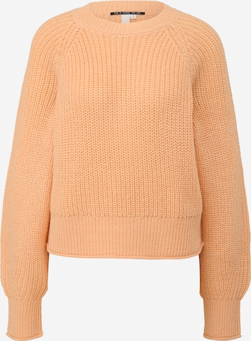 QS - Pullover em laranja: frente