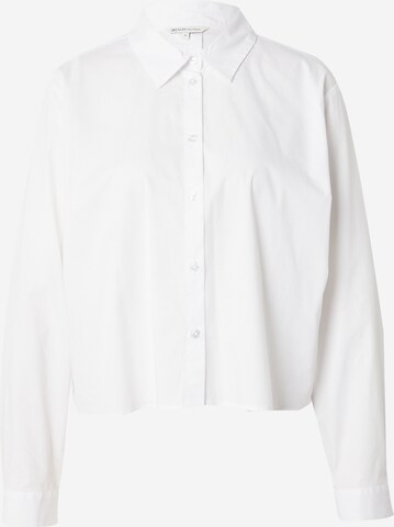 TOM TAILOR DENIM Blouse in White: front