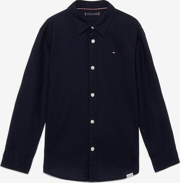 TOMMY HILFIGER Button Up Shirt in Blue: front