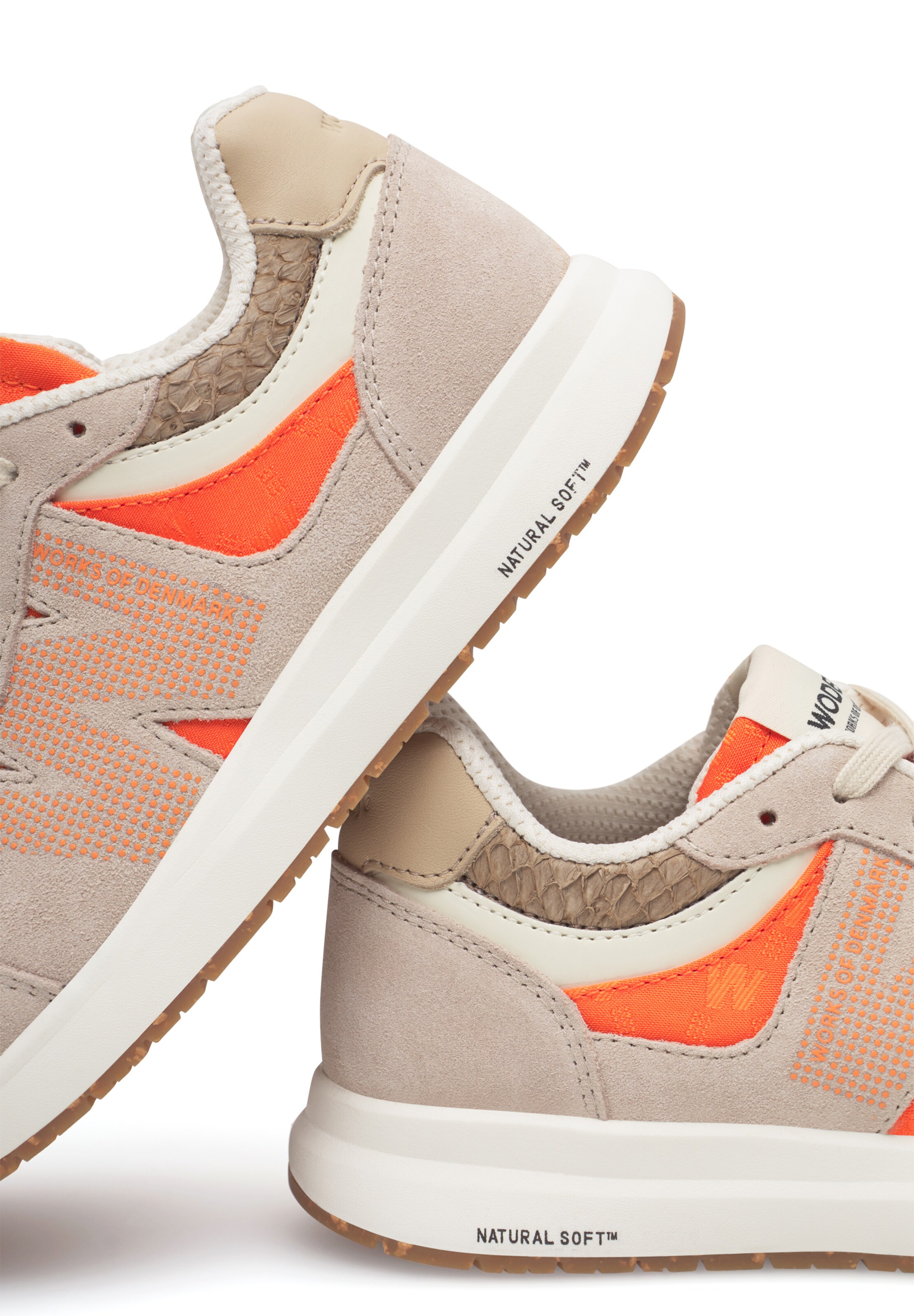 Baskets basses 'Rigmor Heritage' WODEN en gris