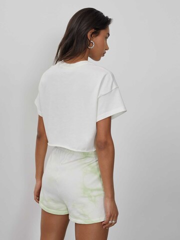 T-shirt 'Amy' LeGer by Lena Gercke en blanc