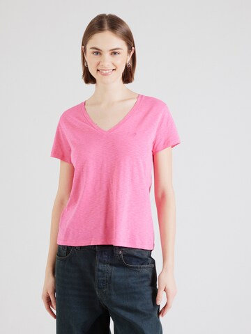 Superdry Shirt 'Studios' in Roze: voorkant