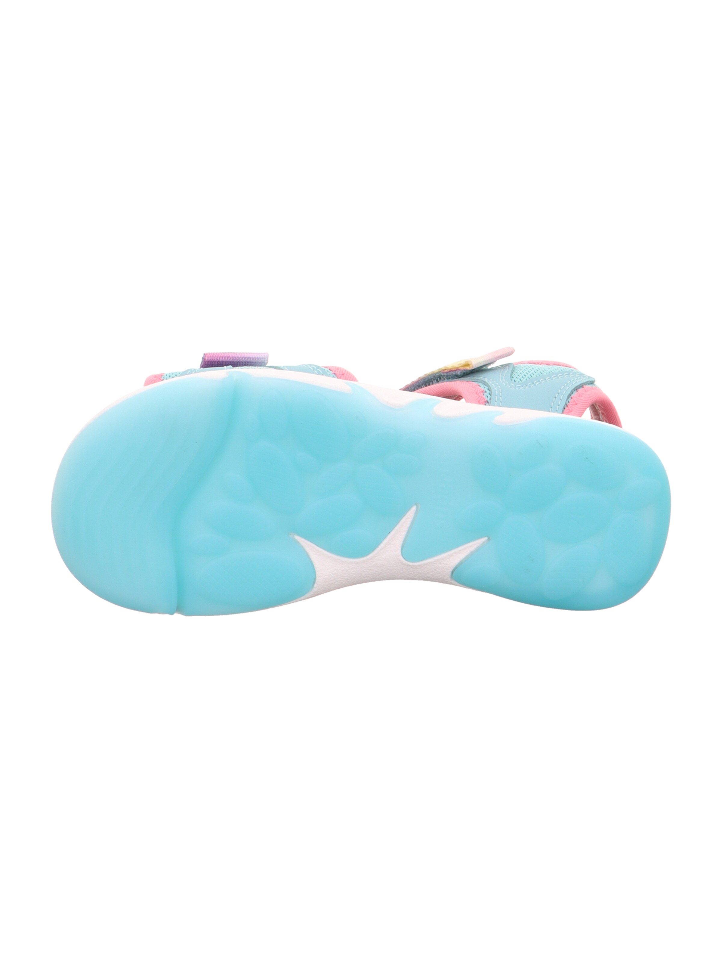 SUPERFIT - Sandalias 'PEBBLES' en verde