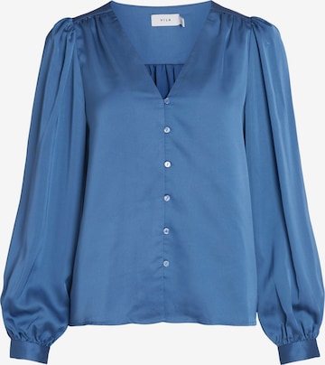 VILA Blouse in Blue: front