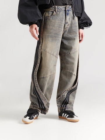 ADIDAS ORIGINALS Vat Jeans in Beige: voorkant