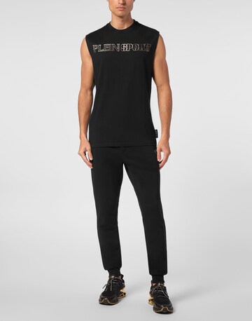 Plein Sport - Camisa 'Tiger' em preto