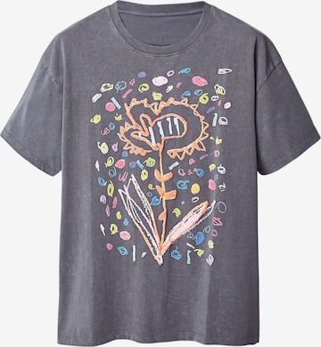 Desigual Shirt 'Art' in Grey: front