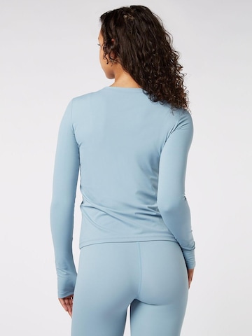 YO-GAYA Sports top 'Long Sleeve Top' in Blue