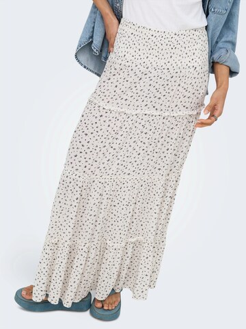 ONLY Kjol 'ONLFERNANDA' i vit