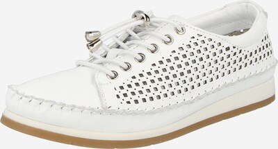 Pantofi cu șireturi sport COSMOS COMFORT pe alb, Vizualizare produs