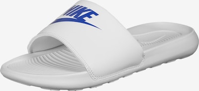 Nike Sportswear Badeschuh 'Victori One' in royalblau / weiß, Produktansicht