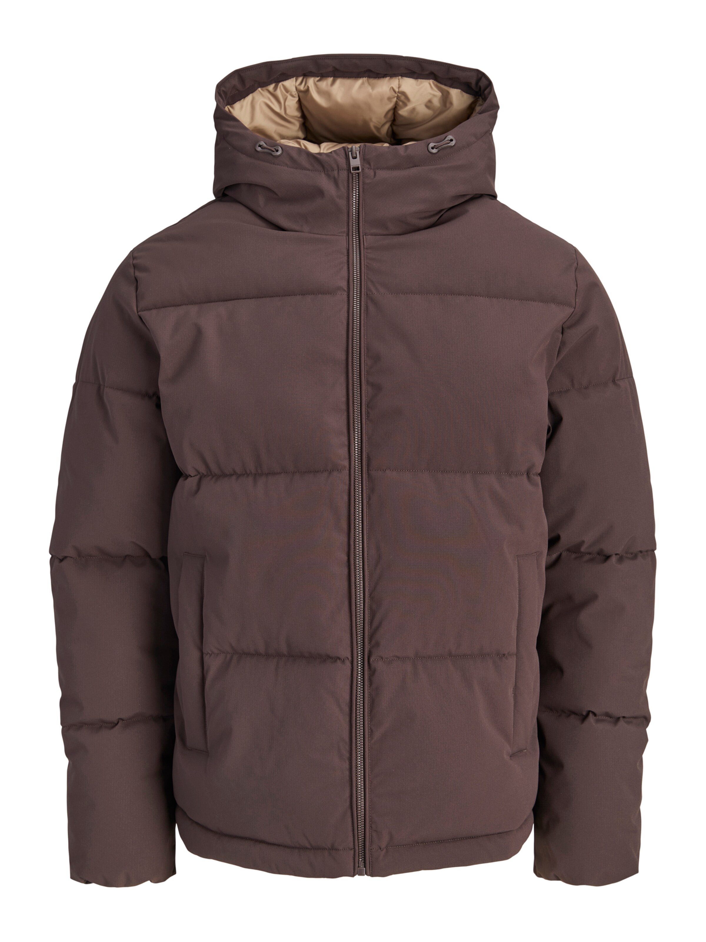 JACK & JONES Zimska jakna 'JJGALAXY' v velikosti S  | čokolada barva, Prikaz izdelka