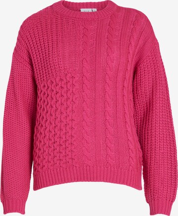 VILA Sweater 'KANA' in Pink: front