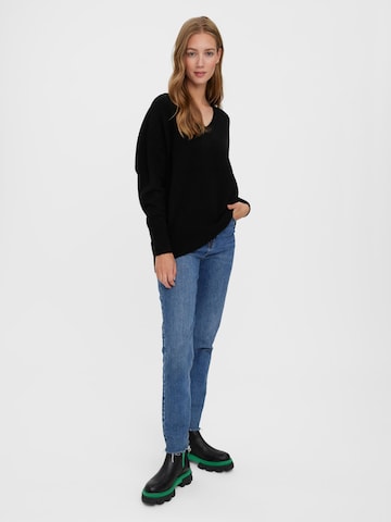 VERO MODA Pullover 'Vigga' in Schwarz