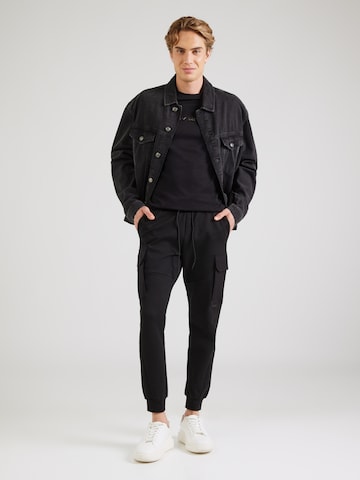 Tapered Pantaloni cu buzunare de la ANTONY MORATO pe negru
