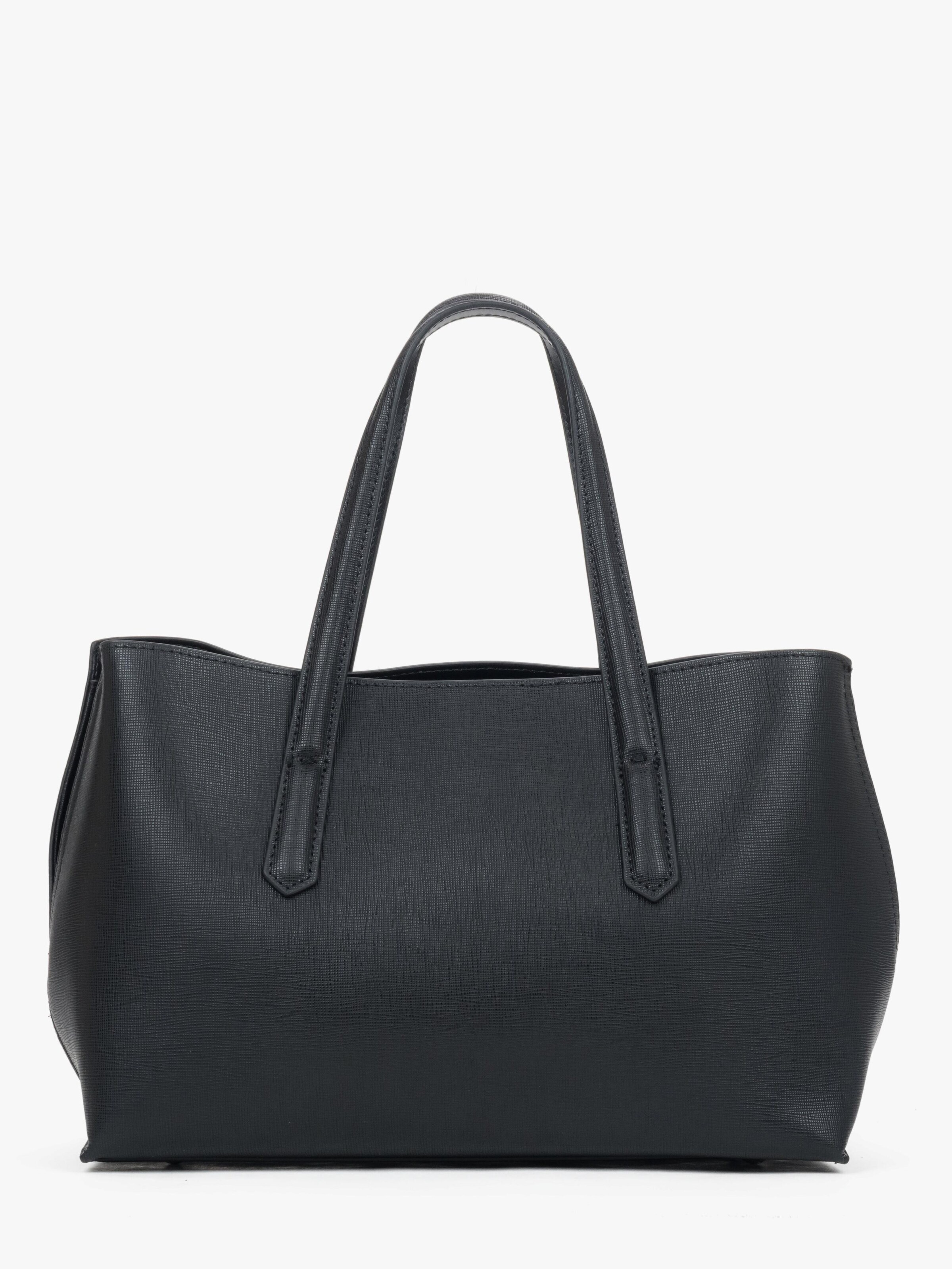 Estro Handbag '7023-2' in Black: front