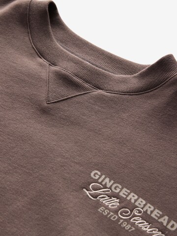 Next Sweatshirt in Braun