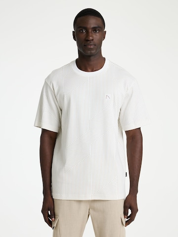 CHASIN' Shirt 'Miro' in Beige: Vorderseite