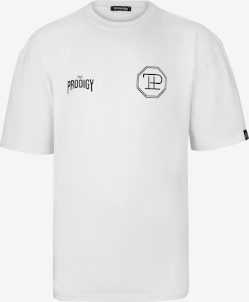trueprodigy Shirt 'Robin' in White: front