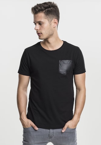 T-Shirt Urban Classics en noir : devant