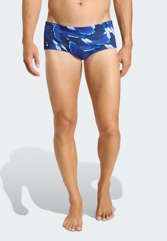 ADIDAS PERFORMANCE Sportbadehose 'Ripstream Team' in Blau: Vorderseite