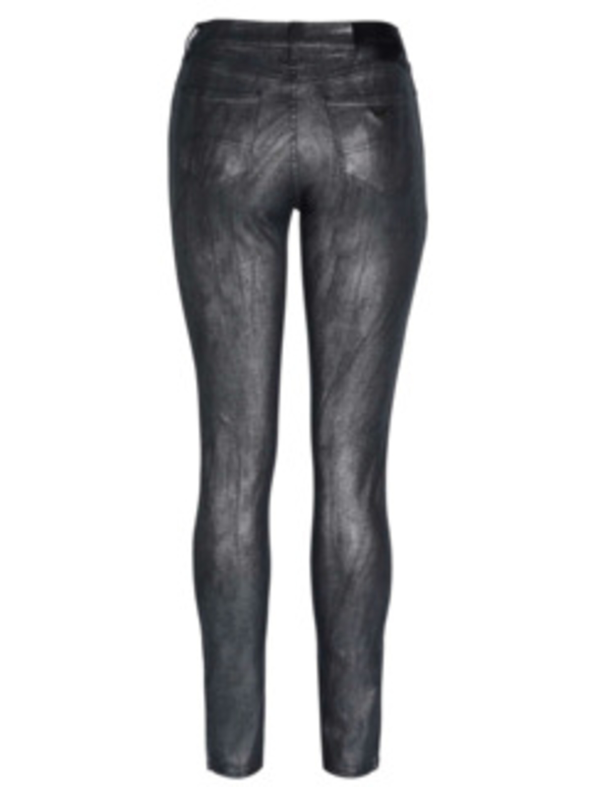 Emporio Armani Skinny Jeans in Silber