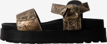 Super Mode - Sandalias 'Sandalen mit Keilabsatz und Klettverschluss von Joalice' en Mezcla de colores: frente