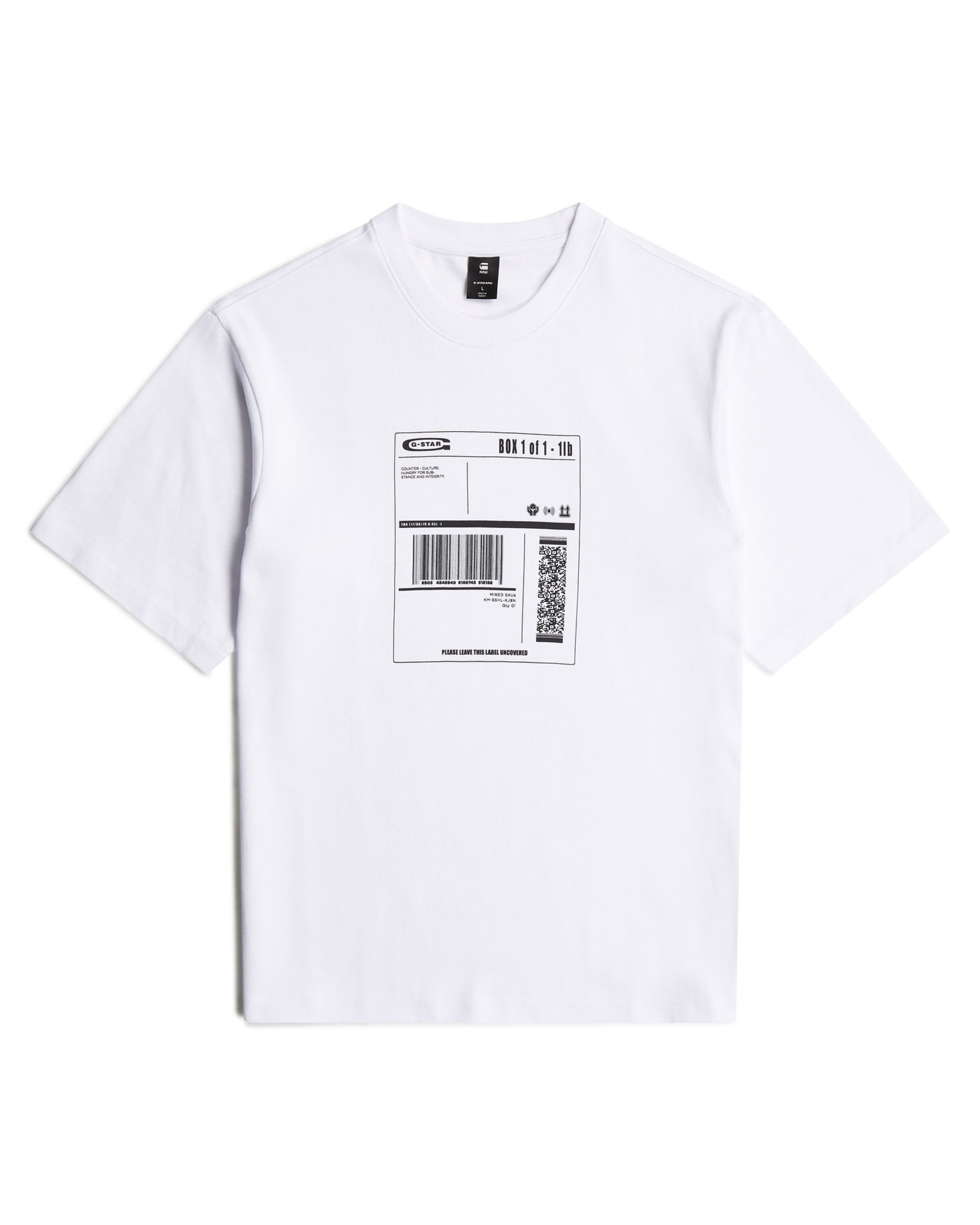 G-STAR Shirt in White: front