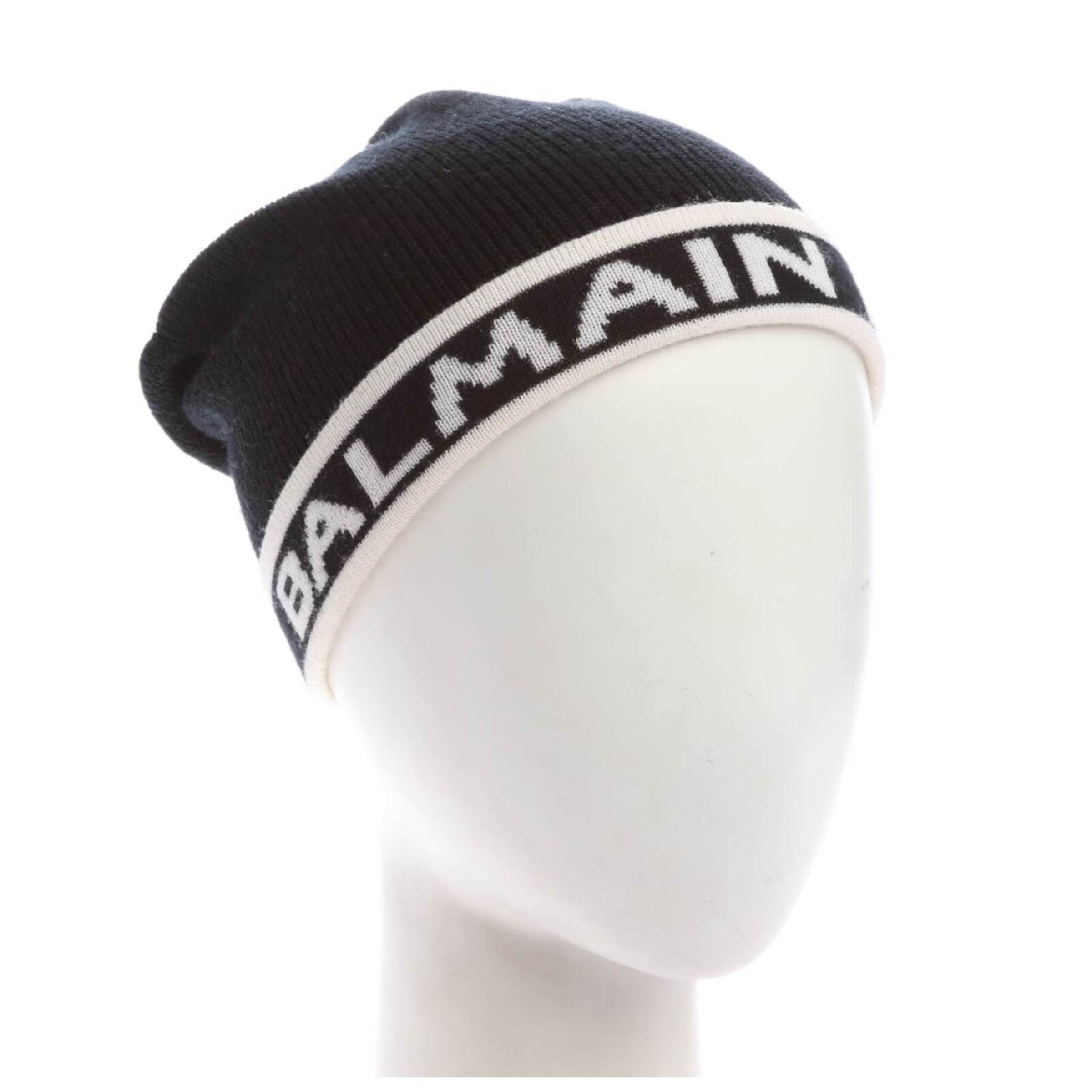 Balmain Mütze XS-XL in Beige: Vorderseite