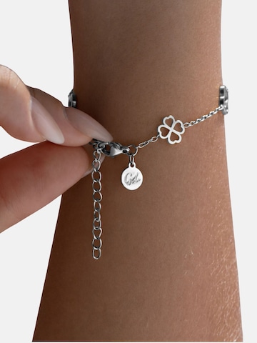 Bracelet 'Kleeblatt' GOOD.designs en argent