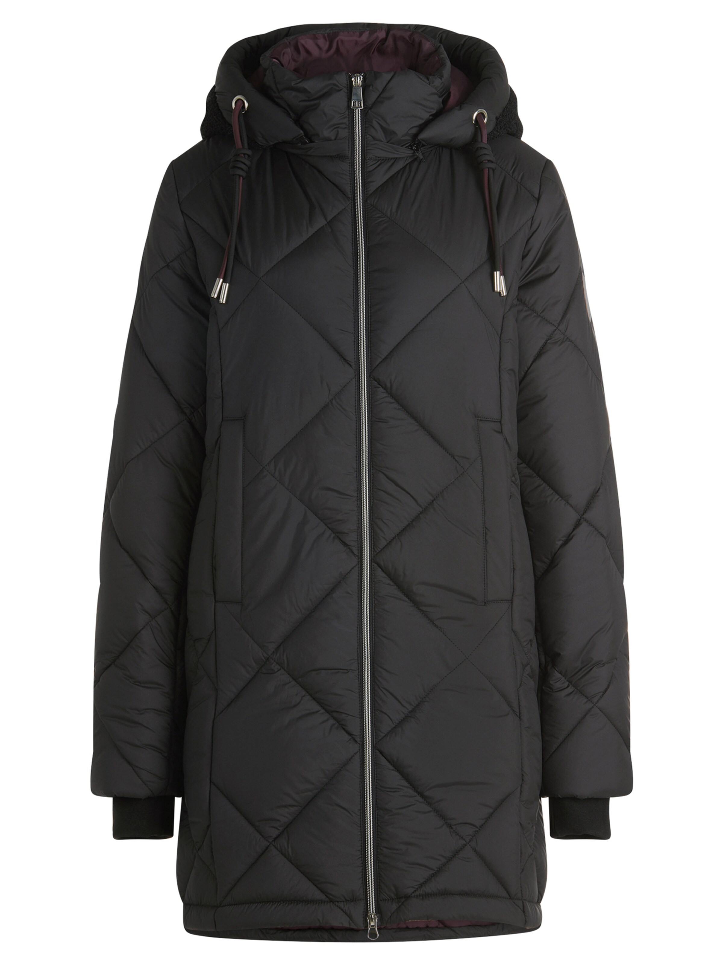 Giacca invernale di Cartoon in nero: frontale