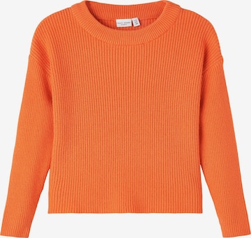 NAME IT Pullover 'Vajsa' i orange: forside