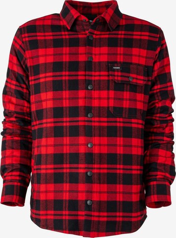 FORSBERG Regular fit Button Up Shirt in Red: front