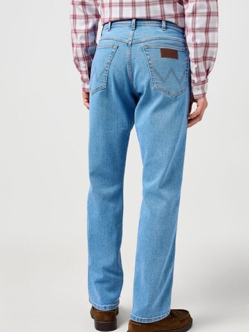 regular Jeans 'Texas Skyline Splash' di WRANGLER in blu