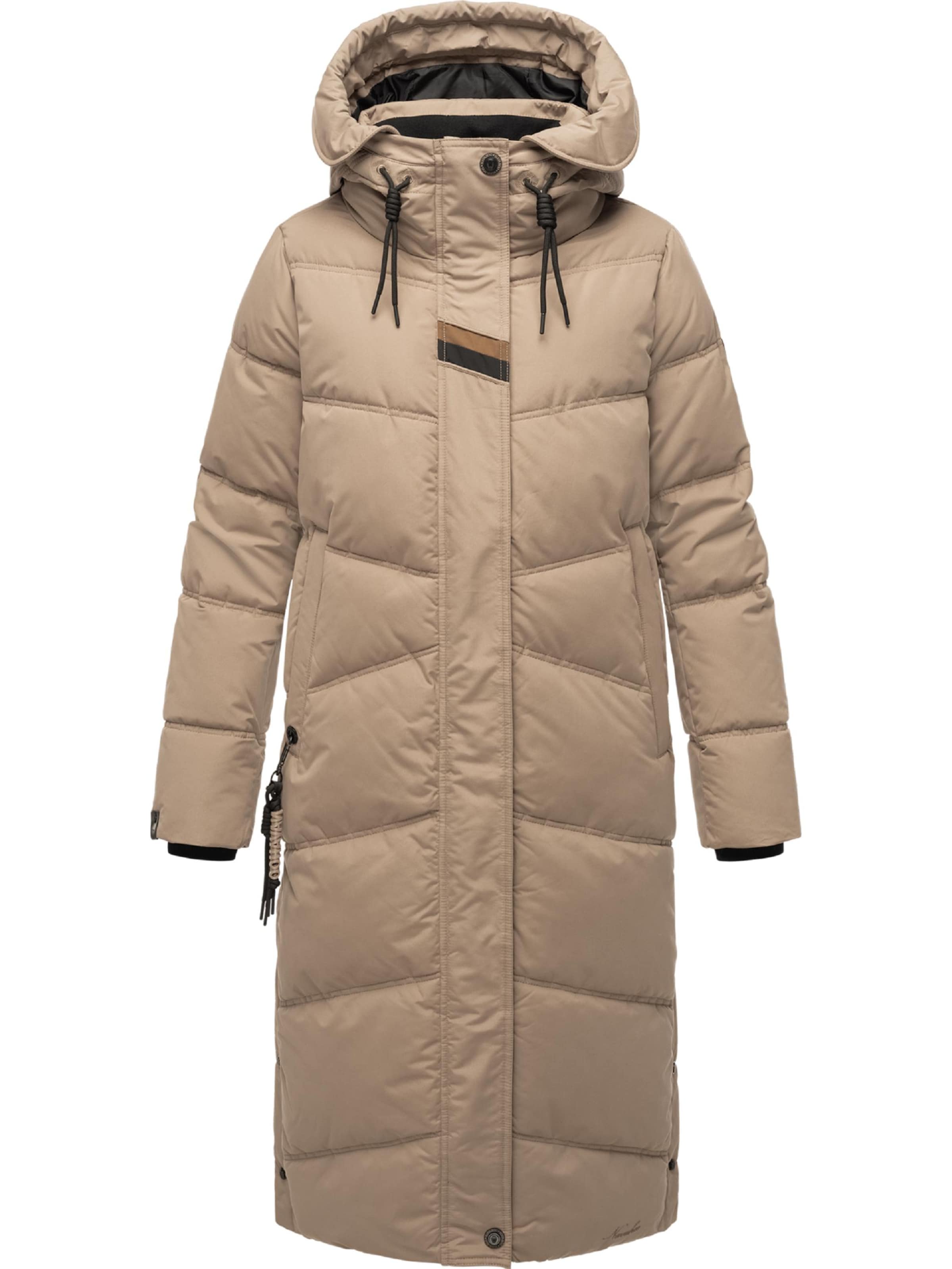 brūns NAVAHOO Ziemas mētelis 'Kuschelmausi'