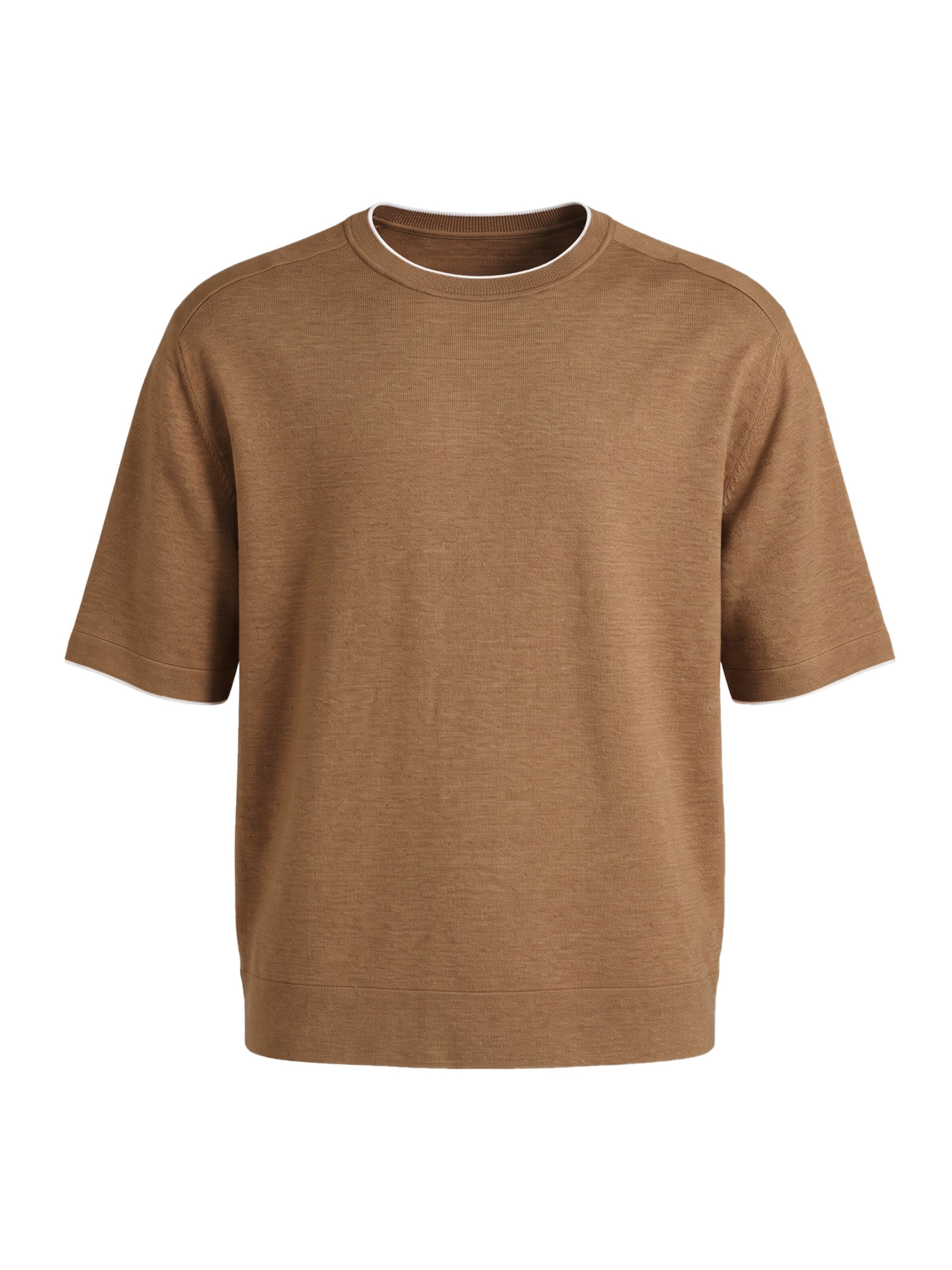 Vantory - Camiseta en marrón: frente
