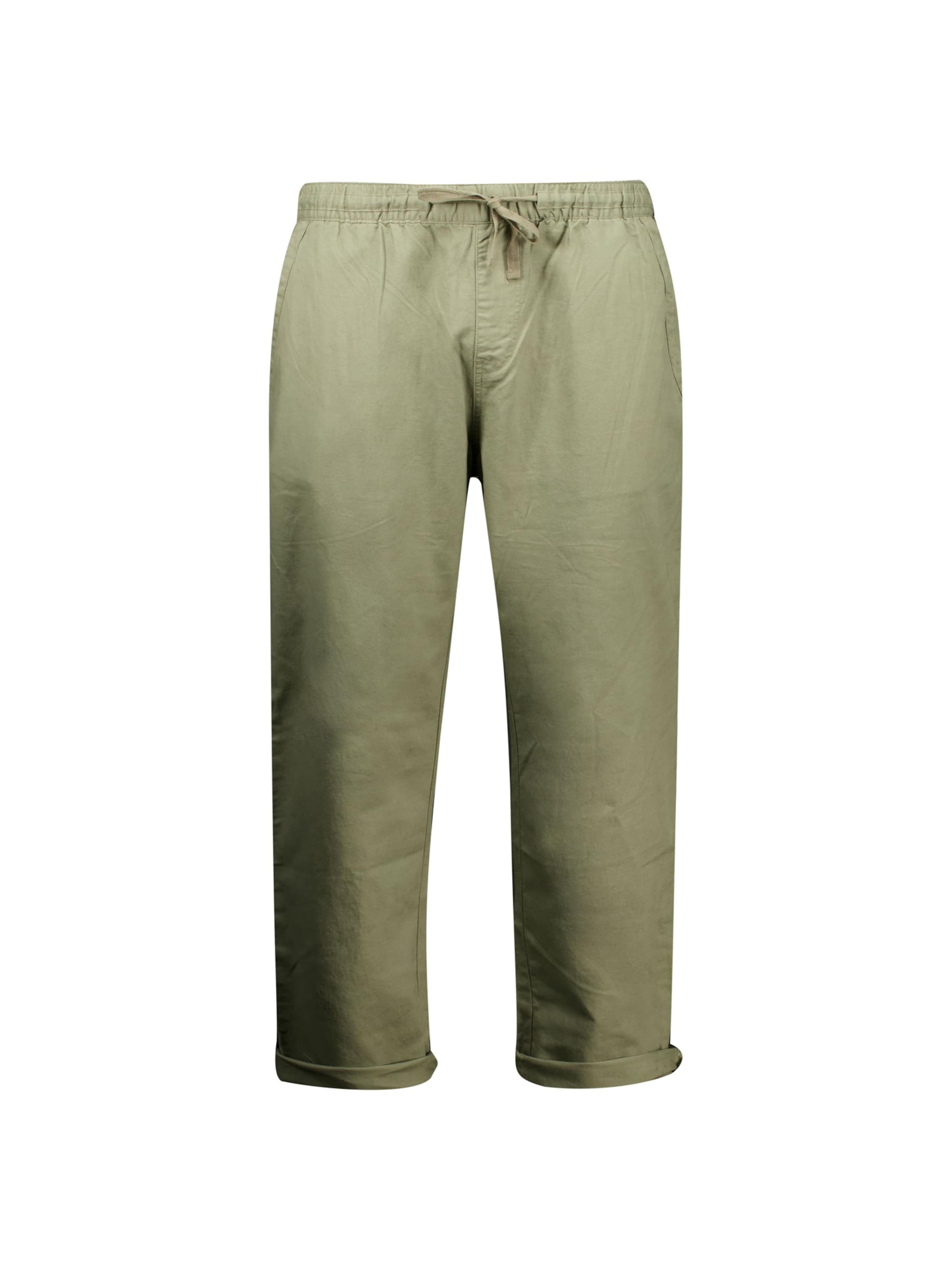 Pantalon chino 'GLADES' Deeluxe en vert : devant