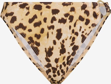 LSCN by LASCANA - Cueca biquíni em castanho: frente