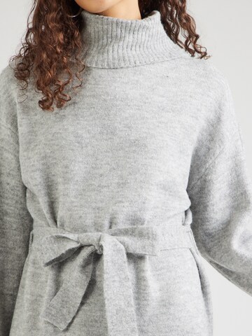 VILA Knitted dress 'Rolfie' in Grey