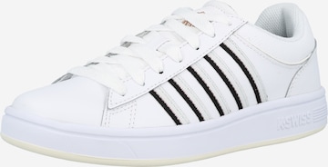 K-SWISS Låg sneaker 'Court Winston' i vit: framsida