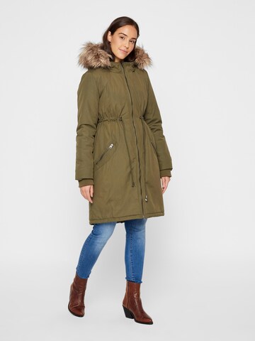 MAMALICIOUS Parka 'Amy' in Grün