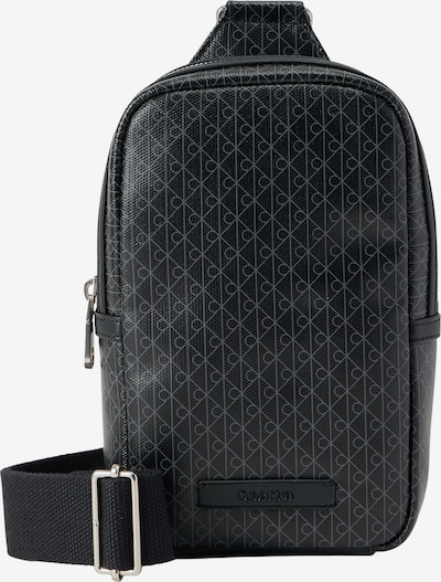 Rankinė su ilgu dirželiu iš Calvin Klein, spalva – bazalto pilka / juoda, Prekių apžvalga