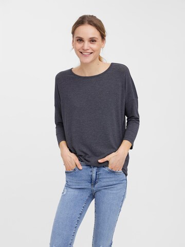 VERO MODA Shirt 'Carla' in Zwart: voorkant