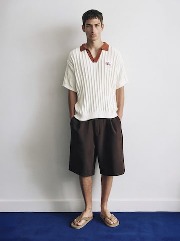 Pull&Bear Sweater in White