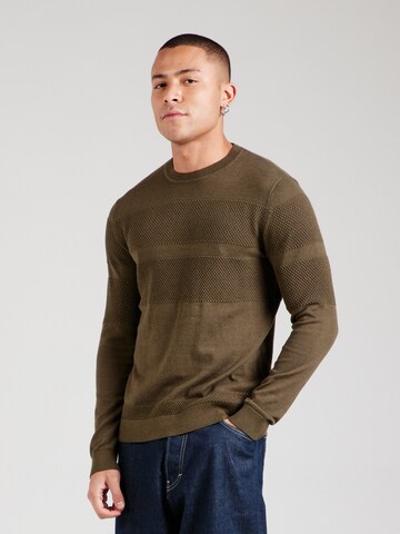 Pullover 'JPRBLUNOAH' di Jack & Jones Premium in verde: frontale